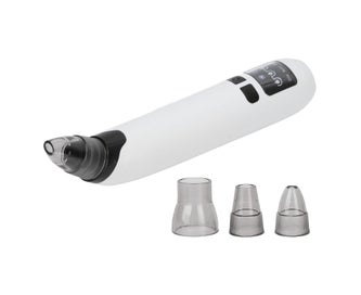 Listing 4 of 8 for Blackhead Removal Cleaner Electric Tool for Face, Nose, and Acne with White