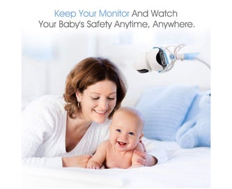 Listing 4 of 4 for Baby Monitor Holder, Universal Camera Bracket Adjustable Flexible Camera St