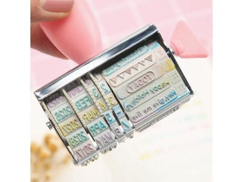 Listing 4 of 10 for WCIC Words Date Roller Stamp Clear Stamps Date -2030 For Scrapbooking DIY Seal