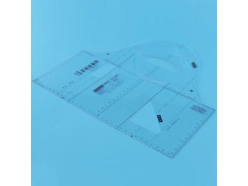 Listing 7 of 9 for 1 1 Fashion Cloth Design Ruler Crop Mold For School Students