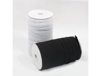 Listing 4 of 9 for Solid Elastic Bands 3/6/8/10/12/15MM High Elasticity Mask Rope Sewing Band