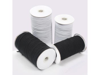 Listing 5 of 9 for Solid Elastic Bands 3/6/8/10/12/15MM High Elasticity Mask Rope Sewing Band