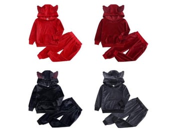 Listing 7 of 10 for Kids Clothing For Boys 2Pcs Sets Cartoon Sport Girls Suits Child Clothes Spring