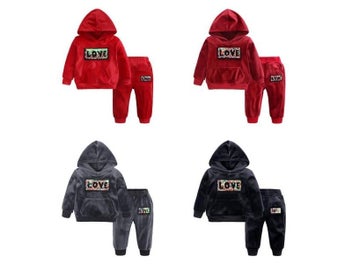 Listing 8 of 10 for Kids Clothing For Boys 2Pcs Sets Cartoon Sport Girls Suits Child Clothes Spring