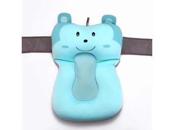 Listing 4 of 10 for 1pc Portable Baby Non-Slip Bath Tub NewBorn Air Cushion Bed/Chair/Shelf Baby