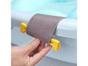 Listing 6 of 10 for 1pc Portable Baby Non-Slip Bath Tub NewBorn Air Cushion Bed/Chair/Shelf Baby