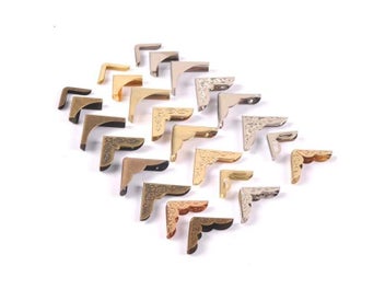 Listing 4 of 10 for 50pcs Metal Photo Corner Protectors For Books/Folders