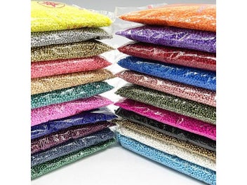 Listing 3 of 7 for 15g 2mm 3mm 4mm Effect Of The Lacquer That Bake Charm Czech Glass Seed Beads