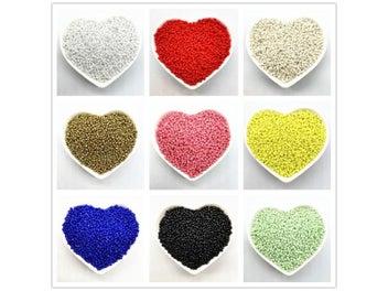 Listing 4 of 7 for 15g 2mm 3mm 4mm Effect Of The Lacquer That Bake Charm Czech Glass Seed Beads
