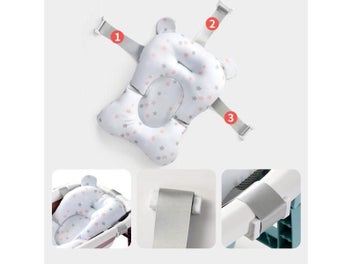 Listing 4 of 10 for Baby Bathtub Seat Anti-slip Mat Floating Pillow