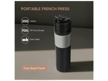 Listing 5 of 10 for ICafilas Portable French Press Coffee Maker Insulated Travel Mug Premium Group