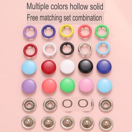 Listing 4 of 4 for Plier Tool Set with 100 Metal Sewing Buttons 10 Colors Snap Fastener