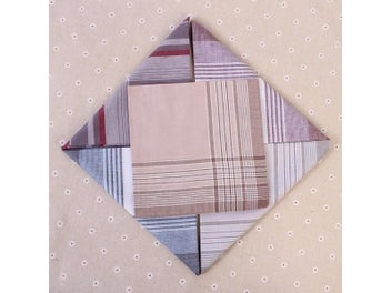 Listing 5 of 10 for 12Pcs Multicolor Plaid Stripe Men Pocket Squares Business Chest Towel Pocket