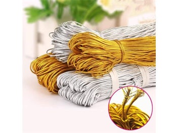 Listing 7 of 10 for 5yards 1.5mm Rope Ornaments String Elastic Cords For DIY Crafts Christmas Gifts