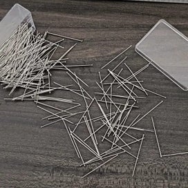 Listing 6 of 9 for 300Pcs 35mm Stainless Steel Sewing Pins For DIY Jewelry Making