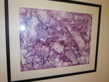 Listing 3 of 8 for "Amethyst Crystal" - Alcohol Ink by R Mary Hayes