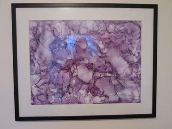 Listing 2 of 8 for "Amethyst Crystal" - Alcohol Ink by R Mary Hayes