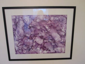 Listing 4 of 8 for "Amethyst Crystal" - Alcohol Ink by R Mary Hayes