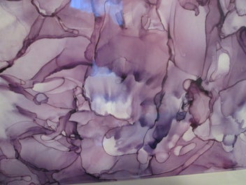Listing 6 of 8 for "Amethyst Crystal" - Alcohol Ink by R Mary Hayes