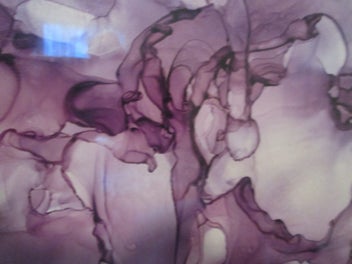Listing 8 of 8 for "Amethyst Crystal" - Alcohol Ink by R Mary Hayes
