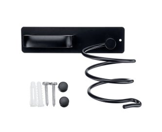 Listing 4 of 5 for Wall Mounted Hair Dryer Holder Rack Bathroom Hair Straightener Shelf Storag