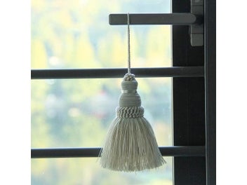 Listing 6 of 9 for 1 Piece Tassel Hanging Pendant Decorative Gold Curtains Accessories Key Tassels