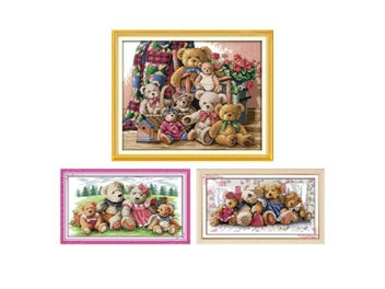 Listing 3 of 10 for Cross Stitch Kit