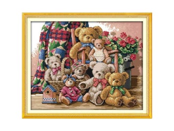 Listing 4 of 10 for Cross Stitch Kit