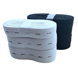 Listing 5 of 9 for 3Meters/10Meters 15/20/25MM DIY Sewing Elastic Bands Ribbon Tape White/Black