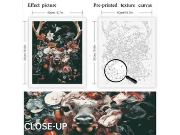 Listing 4 of 10 for Paint By Numbers Kit