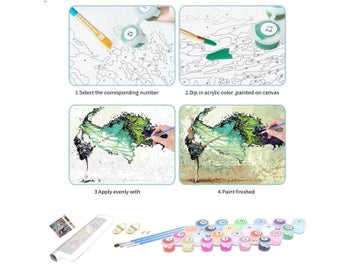 Listing 5 of 10 for Paint By Numbers Kit