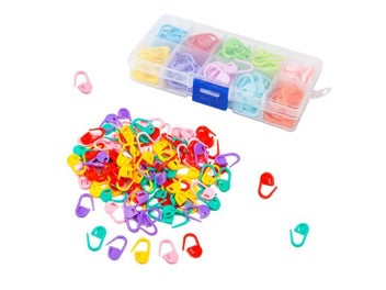Listing 4 of 10 for Hot Sell Mix Color Knitting Crochet Needle Clip Sewing Needles Hook