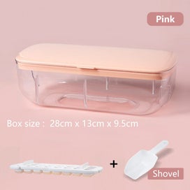 Listing 1 of 10 for Ice Cube Tray Maker Box Mould With Container Shovel