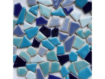 Listing 8 of 10 for 100g 50 Mixed Color DIY Ceramic Mosaic Tiles For Wall Crafts