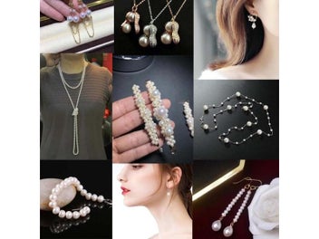 Listing 6 of 10 for Natural Freshwater Pearl Beads High Quality Irregular Punch Loose Beads For