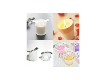 Listing 5 of 10 for Candle Wicks Soy Wax Core Woven Cotton Core For DIY Kerosene Lamp Wax Line Wood