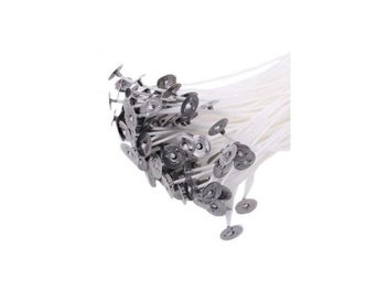 Listing 7 of 10 for Candle Wicks Soy Wax Core Woven Cotton Core For DIY Kerosene Lamp Wax Line Wood