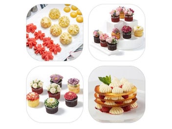Listing 7 of 10 for Cream Nozzles Pastry Tools Accessories For Pastry Bag Kitchen Bakery Cupcake