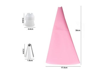 Listing 4 of 10 for Cream Nozzles Pastry Tools Accessories For Pastry Bag Kitchen Bakery Cupcake