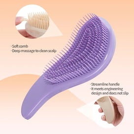 Listing 3 of 5 for Air Cushion Hairbrush Tangle-Free & Scalp Massage Brush Detangling Styling