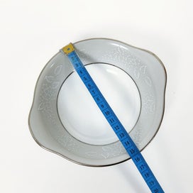 Listing 8 of 11 for NORITAKE CHINA - 'Damask' China Trio Dinnerware set