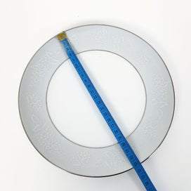 Listing 9 of 11 for NORITAKE CHINA - 'Damask' China Trio Dinnerware set