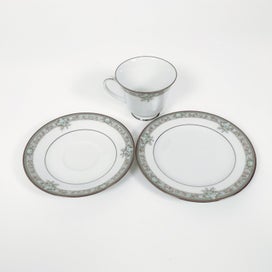 Listing 3 of 10 for Noritake - 'Lunceford' Legendary Collection Trio Tea Set