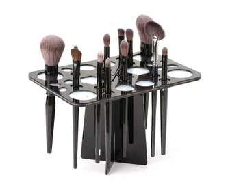 Listing 2 of 5 for Makeup Brushes Drying Rack, Brushes Dryer, Collapsible 28 Slot Acrylic Brus