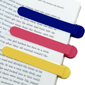 Listing 2 of 7 for NEW 3pcs Silicone Automatic Bookmarks, Book Reading Gifts Cute Book Accessory