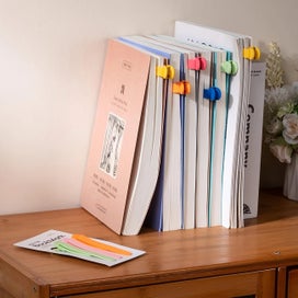 Listing 7 of 7 for NEW 3pcs Silicone Automatic Bookmarks, Book Reading Gifts Cute Book Accessory