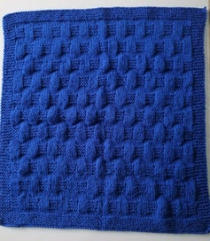 Listing 3 of 4 for Hand knitted baby blanket
