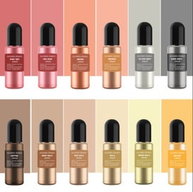 Listing 3 of 20 for 12 x Metal Dye Epoxy Resin Pigment Alcohol Liquid Ink Colorant Dye