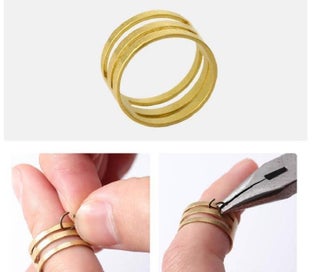 Listing 2 of 9 for Acrylic Circle Discs Keychain Blanks Vinyl Making Kit