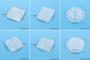 Listing 3 of 10 for Resin Moulds Silicone Resin Molds